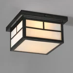 Maxim 4059WTBK Coldwater Outdoor Flush Mount Ceiling Light Black Craftsman. Fixed Price $26.99.