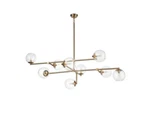 Signature Hardware 953848 Millikan 9-LIGHT Chandelier Fixture,brushed Gold. Fixed Price $549.00.