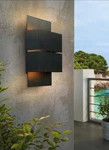Eglo 200886A Black Kibea 2-LIGHT Led 5.875"W Outdoor Wall Sconce Ada Compliant. Fixed Price $83.00.