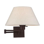 Livex Lighting 40038-07 25" One Swing Arm Wall Mount, Bronze Finish Wit.... Fixed Price $328.79.