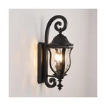 Black Exterior Wall Sconces, 28" Large Outdoor Light Fixtures With Wat.... Fixed Price $243.68.