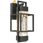 Partphoner Modern Outdoor Fixture Dusk To Dawn Lighting 15"H - Black. Fixed Price $51.58.