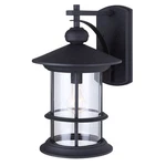 Canarm IOL314 Black Treehouse Single Light 19"H Outdoor Wall Sconce. Fixed Price $121.86.