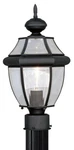 Livex Lighting 2153-04 Monterey 17 Inch Black Outdoor Post Top Lantern. Fixed Price $183.96.