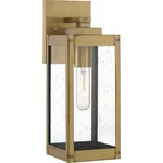 Quoizel WVR8405A Outdoor Wall Light Antique Brass Exterior Fixture. Fixed Price $74.99.
