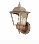 Hampton Bay Exterior Lantern Wall Ligh Factory Sealed. Fixed Price $23.70.