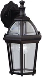 Kichler 9250BK Trenton 1LT 14IN Exterior Wall Lantern - Black Finish. Fixed Price $70.40.