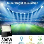 Commercial 300W Led Flood Light Outdoor Football Security Top Pole Lamp Fixture. Fixed Price $151.59.