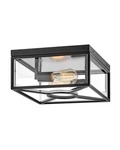 Hinkley Lighting 18373 Brixton 12"W Coastal Elements Outdoor - Black. Fixed Price $299.00.