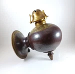 Vintage Winegar Pottery Oil Lamp Lantern Wall Sconce, Signed, Handmade. Fixed Price $65.00.