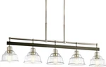 Kichler 52404 Eastmont Light 50"W Linear Chandelier - Nickel. Fixed Price $547.99.