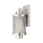 Livex Lighting 20681 Nottingham 12" Tall Outdoor Wall - Nickel. Fixed Price $245.96.