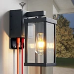 Porch Lights With Gfci Outlets Dusk To Dawn Outdoor Wall Waterproof Ex.... Fixed Price $60.30.