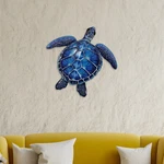 16 1/2"W Sea Turtle Wall Plaque Home Decor Unique Gift. Fixed Price $45.18.