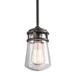 Kichler 49446 Lyndon 1 Light 5"W Mini Outdoor Pendant - Bronze. Fixed Price $139.99.