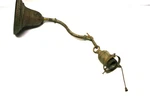 Vintage Brass Gooseneck Wall Light Hardware Fixture With Pull Chain. Fixed Price $24.70.