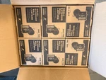 Hampton Bay 8.5" Exterior Sconce Wall Lantern, Beveled Glass & Black (case Of 6). Fixed Price $75.00.