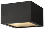 Kube 6"W Satin Black Rectangular Led Outdoor Ceiling Light. Fixed Price $279.00.