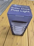 Lake Lite Solar Dock Post Light. Fixed Price $40.00.