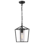 Emliviar Modern Outdoor Pendant Light, 1-LIGHT Hanging Pack, Black. Fixed Price $93.04.