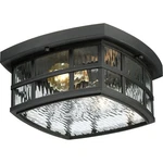 Quoizel SNN1612K 2-LIGHT Stonington Outdoor Lantern Mystic Black. Fixed Price $189.99.