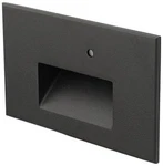 Wac Davis 5" Wide Black Led Step Light With Photocell. Fixed Price $161.95.