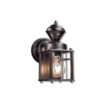 Globe Electric Franklin Matte Black Motion-sensing Led Wall Lantern 60000001. Fixed Price $50.95.