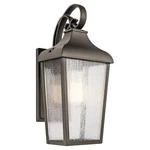 Kichler 49735 Bronze Forestdale 7"W Single Light Outdoor Wall Sconce. Fixed Price $194.99.