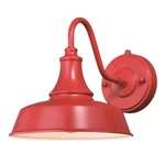 Vaxcel Dorado 1 9" Outdoor Wall Light, Red/inner White - T0486. Fixed Price $89.99.