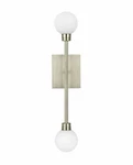 Tech Lighting 700WSMRAS-LED927-277 Satin Nickel 2-LIGHT 20"T Wall Sconce. Fixed Price $116.97.