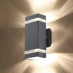 Lmp Led Square Up And Down Lights Outdoor Wall Body In 1 Layer, Gray. Fixed Price $57.15.