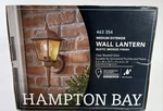 Hampton Bay Medium Exterior Wall Lantern Rustic Bronze 463 354. Fixed Price $25.94.