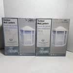 Bel Air Lighting Outdoor Wall Lantern White Finish/acrylic Glass Lot Of 2. Fixed Price $19.99.