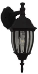 Textured Black One Light Wall Mount From The Bent Glass Cast Collection. Fixed Price $65.25.