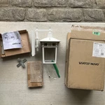 Nuvo Lighting 60/4951 Cove Neck 11-3/4" Tall Outdoor Wall White Read. Fixed Price $30.00.