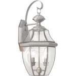 Livex Lighting 2251-91 Monterey Outdoor Wall Brushed Nickel. Fixed Price $233.96.