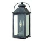 Hinkley 1854DZ 2-LIGHT Outdoor Wall Lantern Aged Zinc. Fixed Price $449.00.