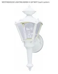 Westinghouse Lighting 66984 4-3/4"WHT Coach Lantern. Fixed Price $21.50.