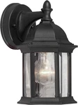 Forte Lighting 1776-01 Black 5WX9.5HX6.25E Outdoor Wall Sconce. Fixed Price $36.00.