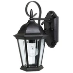 Capital Lighting Carriage House 1 Lamp Outdoor Wall Fixture, Black - 9726BK. Fixed Price $150.00.