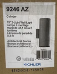 Kichler 9246AZ Signature 2-LIGHT Wall Lantern In Architectural Bronze *read*. Fixed Price $45.49.