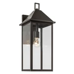 Kichler Prin 22" Outdoor Wall Light, Olde Bronze/clear Glass - 59159OZ. Fixed Price $269.97.