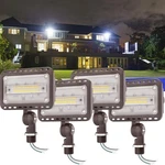Cinoton 20W Led Flood Lights Outdoor, IP65 Waterproof Exterior Security Wall .... Fixed Price $97.08.