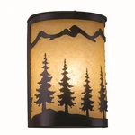 Used Vaxcel WS55508BBZ Yosemite 1-LIGHT Wall Sconce In Rustic And Flush Style 11. Fixed Price $138.54.