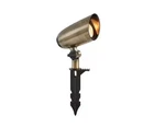 Commercial Electric 740 Lumen Low Voltage 12-VOLT Gunmetal Brass Led Spotlight. Fixed Price $23.70.
