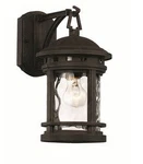 Trans Globe Lighting 40370 Black Chimney Stack 1-LIGHT Outdoor Wall Sconce. Fixed Price $114.00.