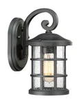 Quoizel CSE8406 Crusade Light 11" Tall Outdoor Lantern Style - Black. Fixed Price $111.99.