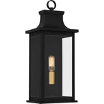 Quoizel ABY8407 Abernathy 16" Tall Outdoor Wall Sconce - Black. Fixed Price $219.99.