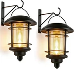 2 Pack Solar Lanterns Outdoor, Hanging Garden Lights With Edison B. Fixed Price $35.65.
