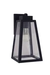 Craftmade ZA6914 Sorano 14" Tall Outdoor Wall Sconce - Black. Fixed Price $105.75.